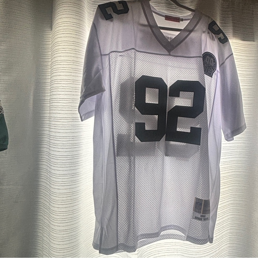 Philadelphia Eagles Mitchell & Ness White Jersey